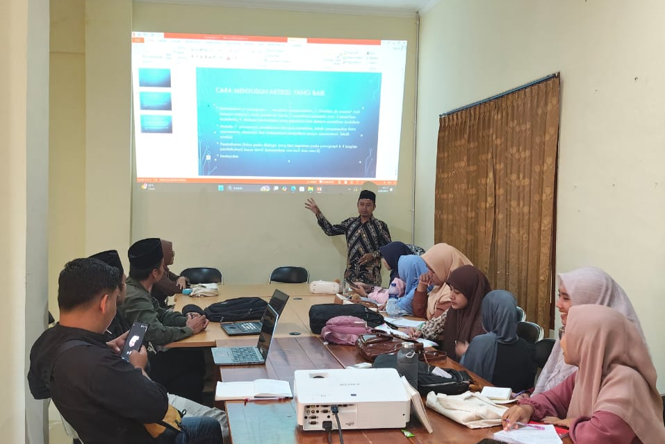 PRODI MPAI ADAKAN BIMTEK PENULISAN ARTIKEL ILMIAH