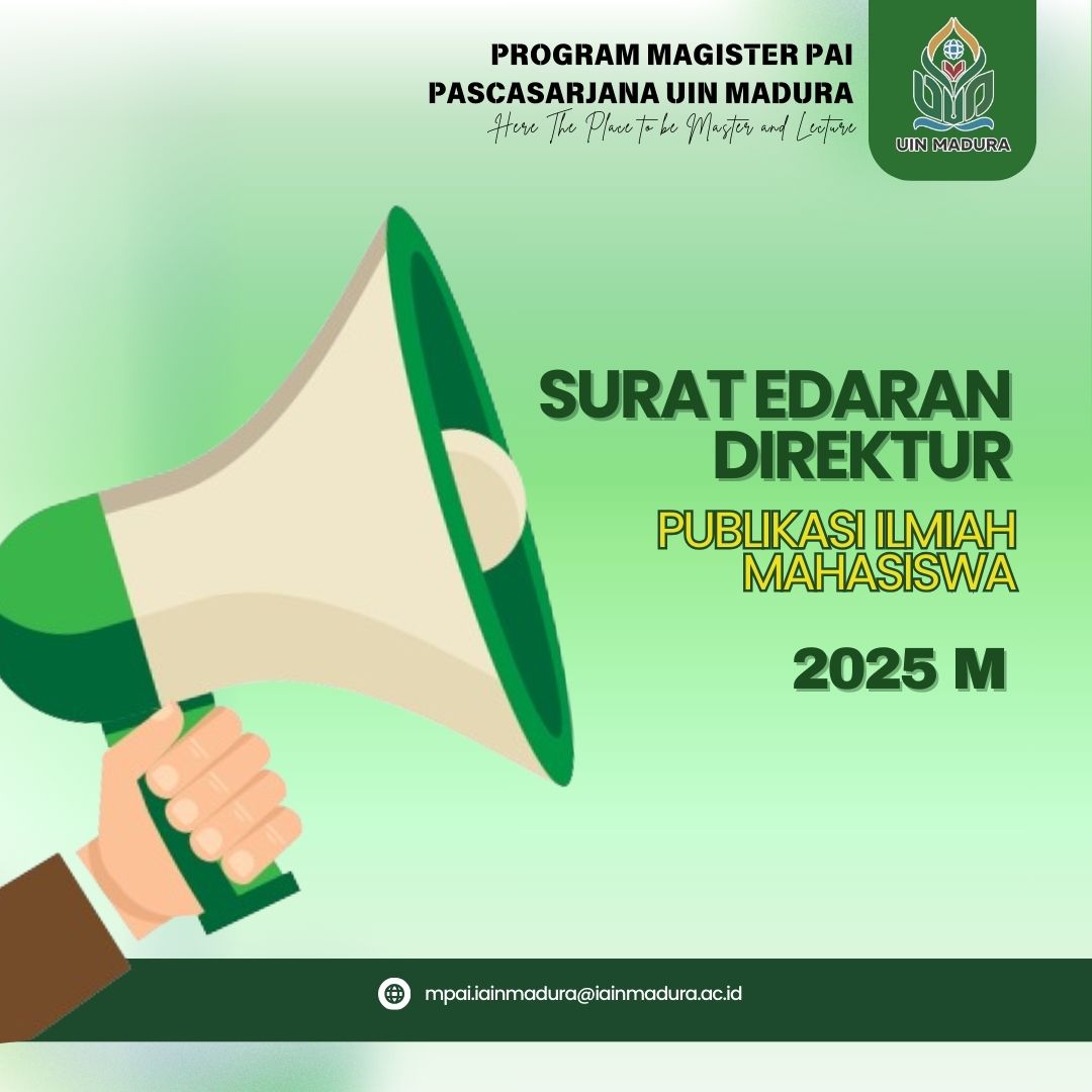 SURAT EDARAN PUBLIKASI ILMIAH MAHASISWA